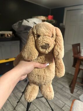 NWOT toffee puppy jellycat